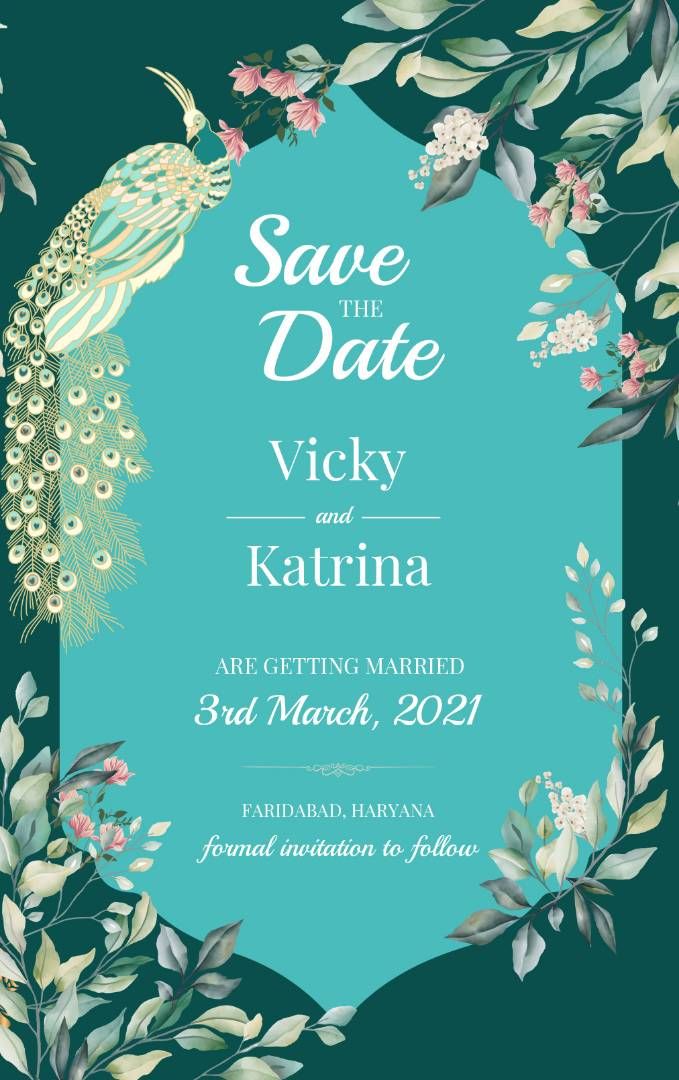 Wedding Invitation Save The Date Home Interior Design