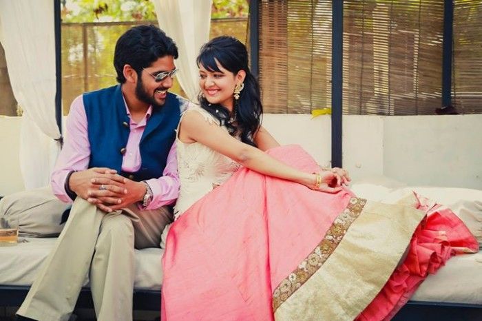 pink-engagement-lehenga