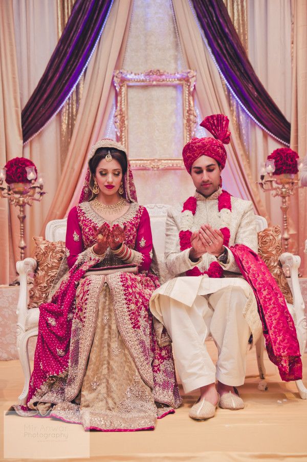 A Pakistani Wedding With A Gorgeous Bride Safa And Sm Wedmegood