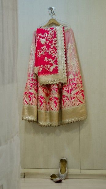 hot-pink-and-gold-bridal-lehenga