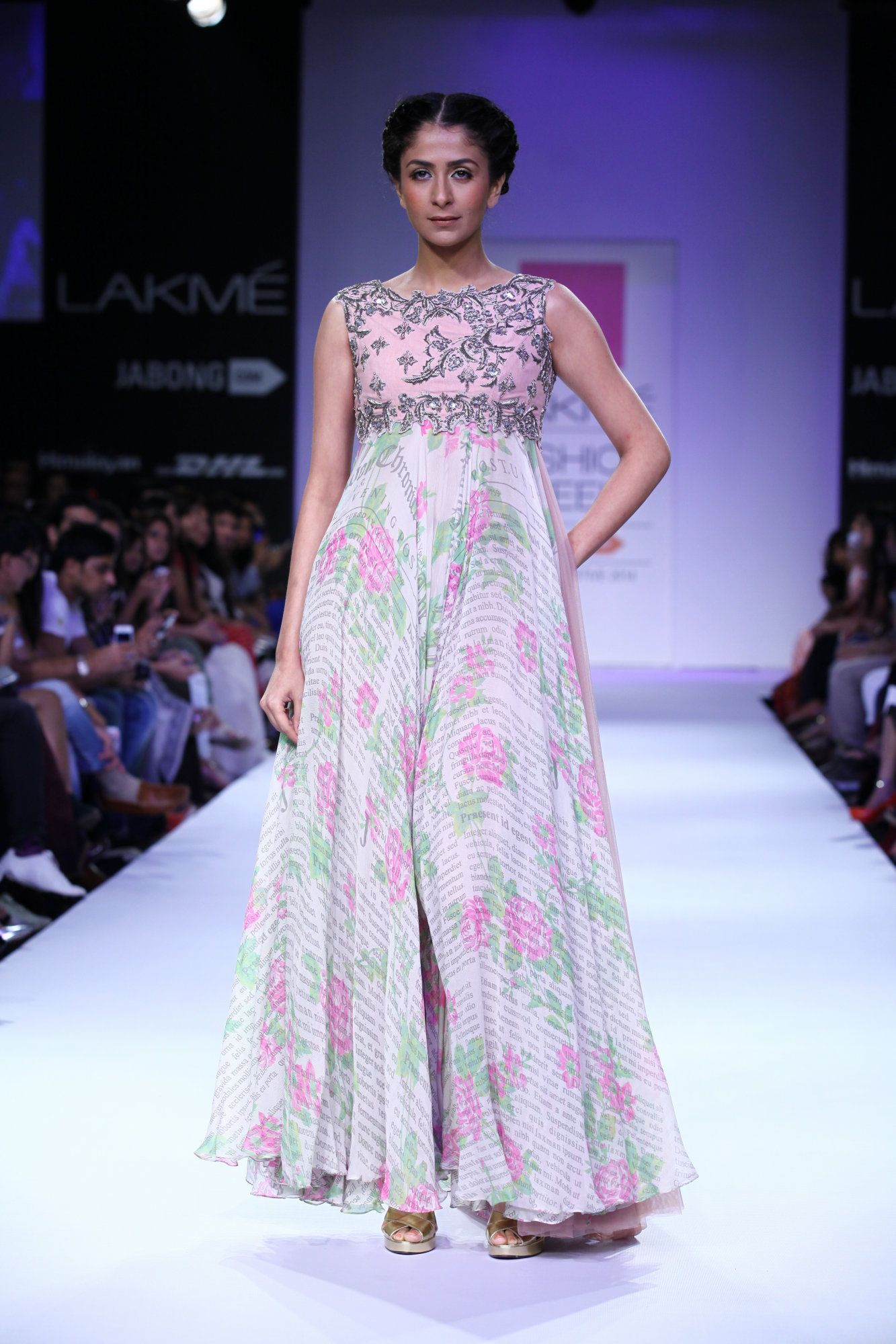 Anushree Reddy's Collection at Lakme Fashion Week 2014 : Gorgeous ...