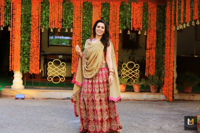 magenta-gold-lehenga