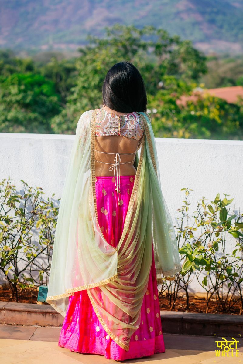 Backless Blouse |लहंगे के साथ क्या पहनें | Blouse Collection | backless blouse  designs for lehenga | HerZindagi