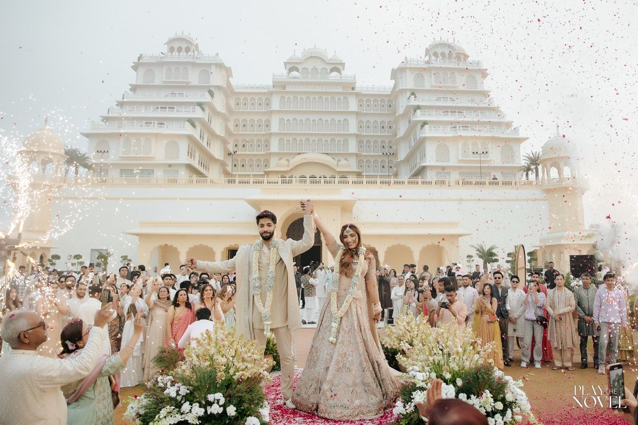 Luxury palace-style wedding venue in Jaipur, India
