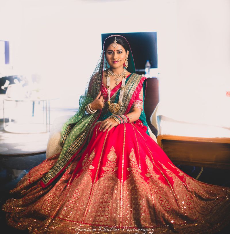 How to Choose a Bridal Lehenga for Your Body Shape! | WedMeGood