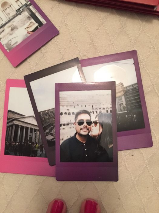 Polaroids shot in Rome