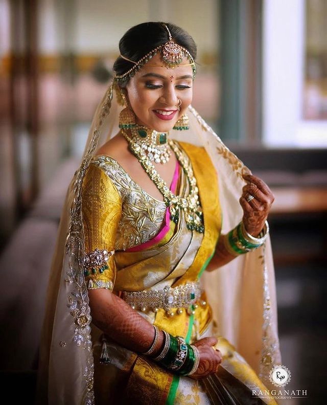 South Indian Brides That Wore The Most Unique Hues For Their Wedding ...