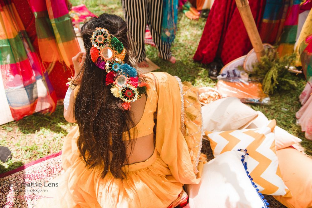 The Haldi Party In This Boho Wedding Is What You NEED To See! | WedMeGood