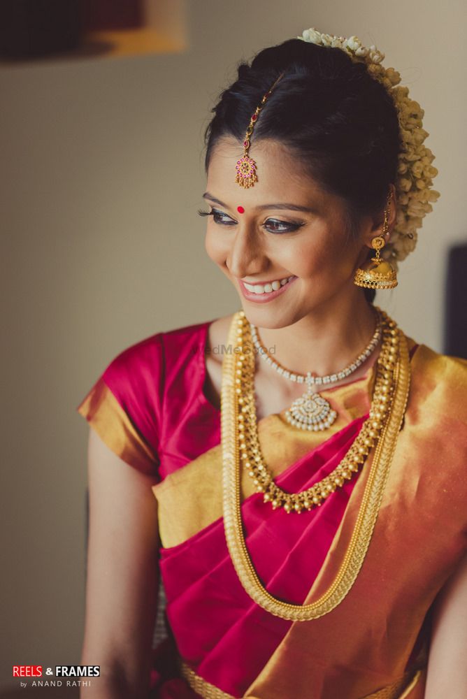 30 Latest Kanjeevaram Sarees On Real Brides Wedmegood 