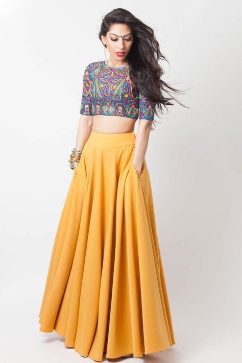 #Trending: Lehengas With Pockets! *Ditch the Clutch, Ladies! | WedMeGood