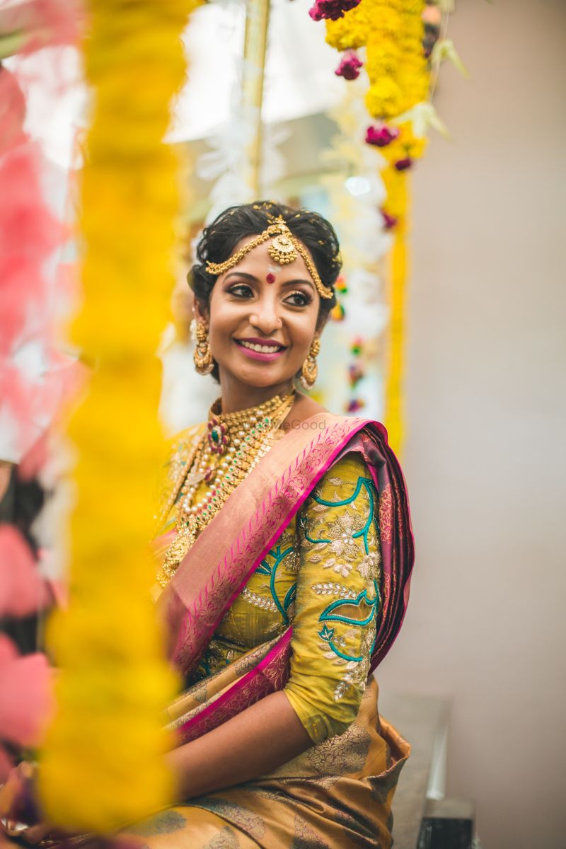 A Quirky Chennai Engagement With Oodles of Color | WedMeGood