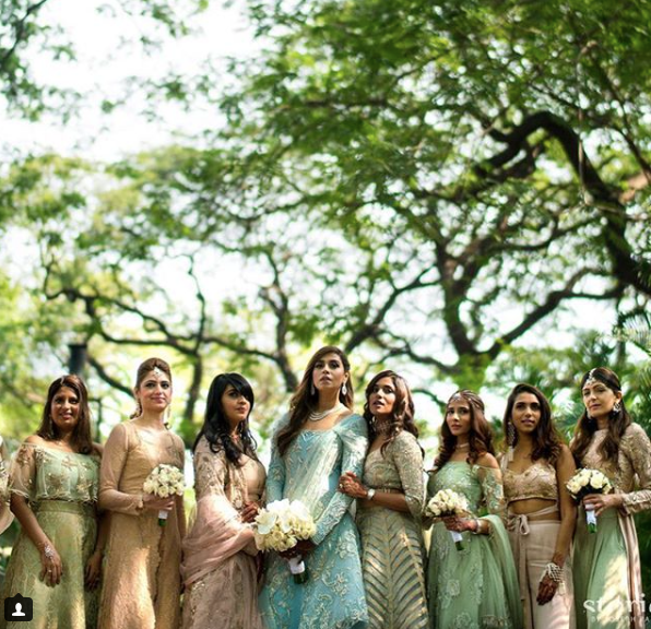 7 Fresh New Ways To Dress Up Indian Bridesmaids In 2018! | WedMeGood