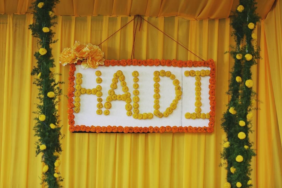 New Budget Haldi Decor Ideas - Haldi Decor Within 25K | WedMeGood