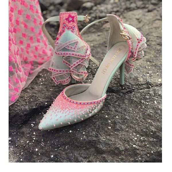 #Trending: Wedding Shoes With Little Tutus & Trails! | WedMeGood