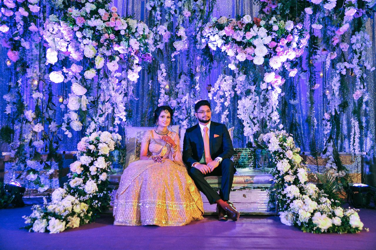 Pretty Mumbai South Indian Wedding With Silky Kanjeevarams Wedmegood