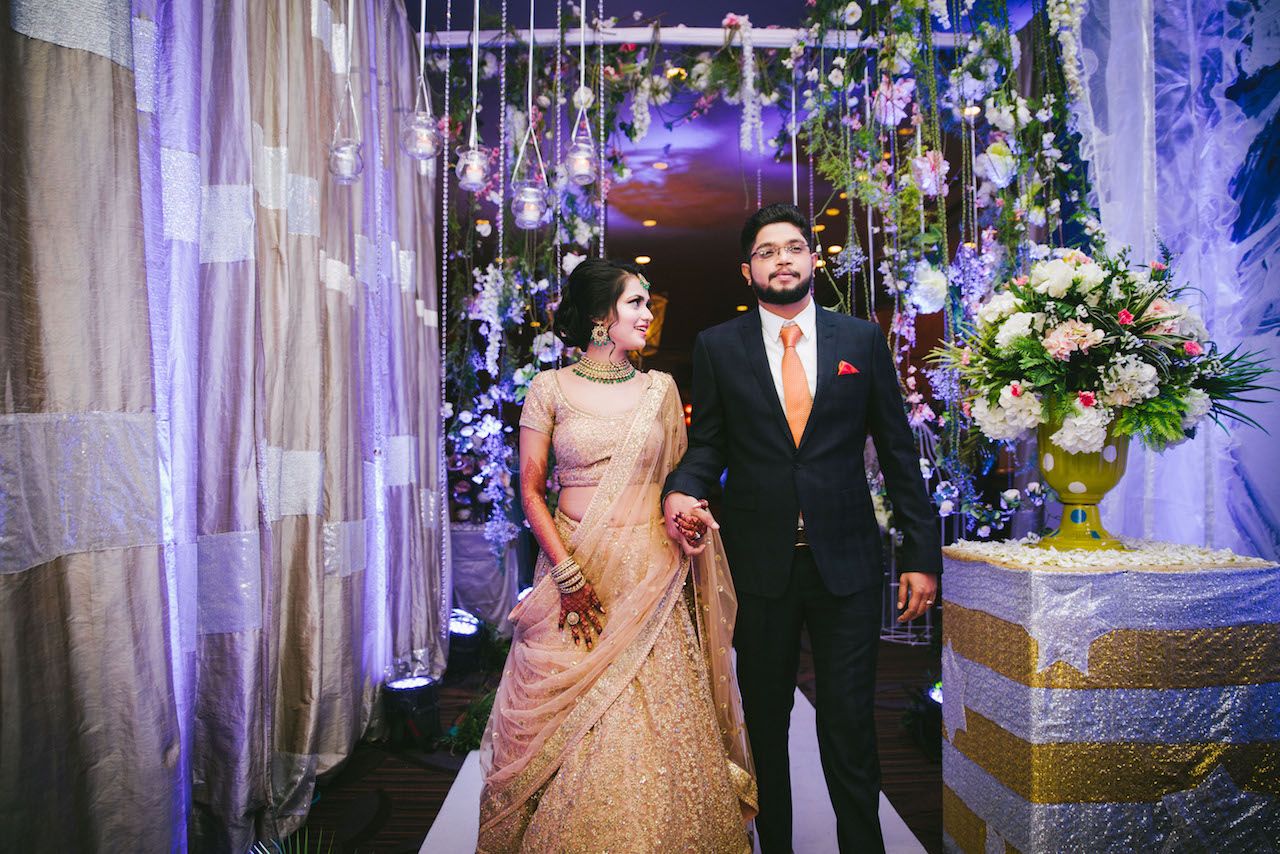 Pretty Mumbai South Indian Wedding With Silky Kanjeevarams Wedmegood