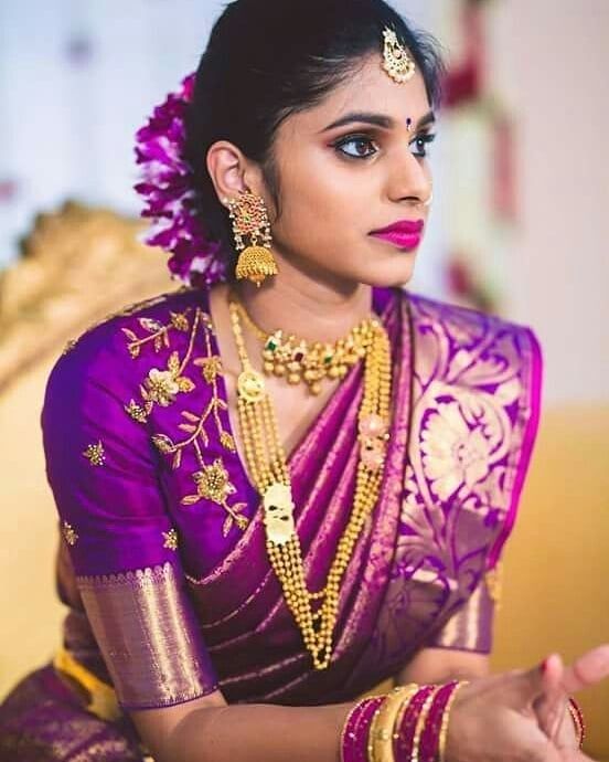 New And Unique Kanjeevaram Colour Combinations From Instagram! | WedMeGood