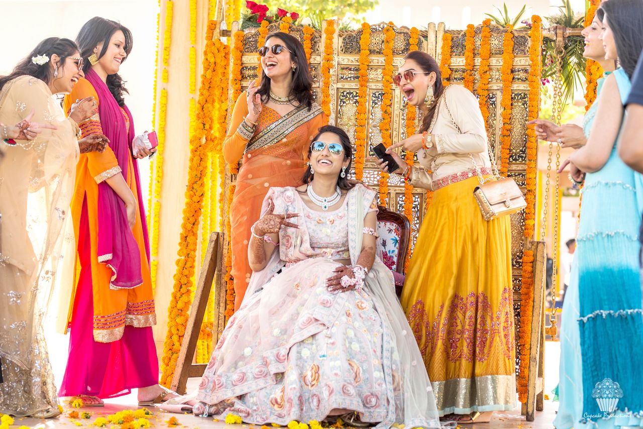 Stunning Jodhpur Wedding With The Prettiest Mehendi And Royal Feels ...