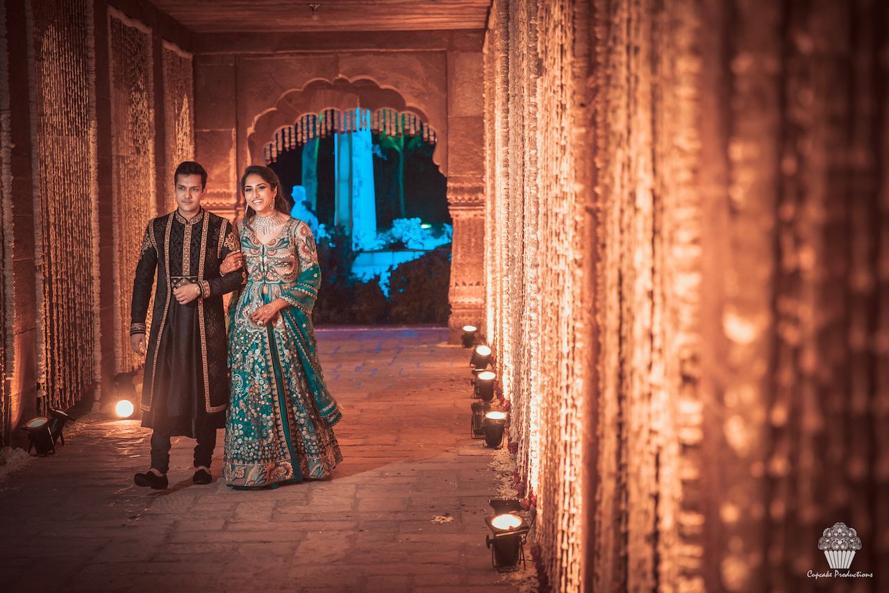 Stunning Jodhpur Wedding With The Prettiest Mehendi And Royal Feels ...