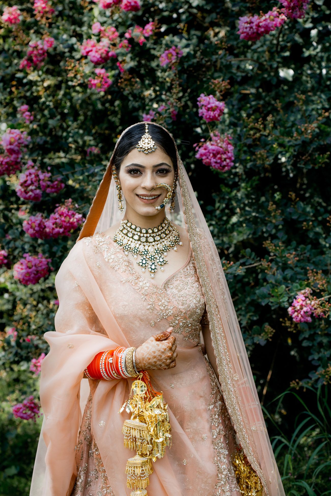 25+ Chandni Chowk Lehengas On Real Brides We Are Loving! | WedMeGood