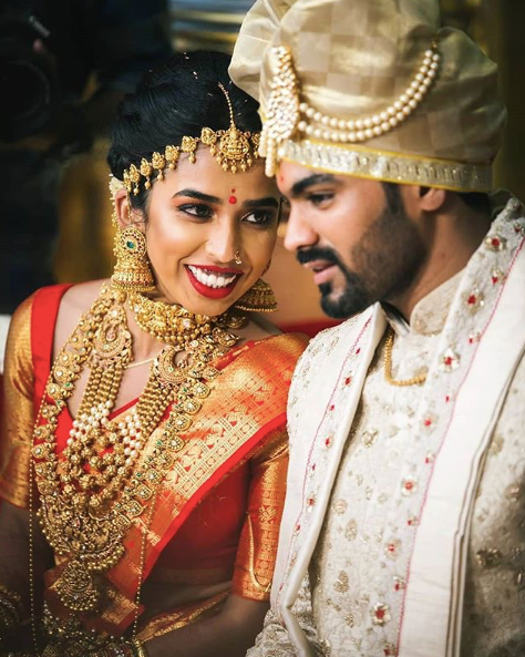 South Indian Couples Who Coordinated Their Outfits On Their Wedding Wedmegood 9178