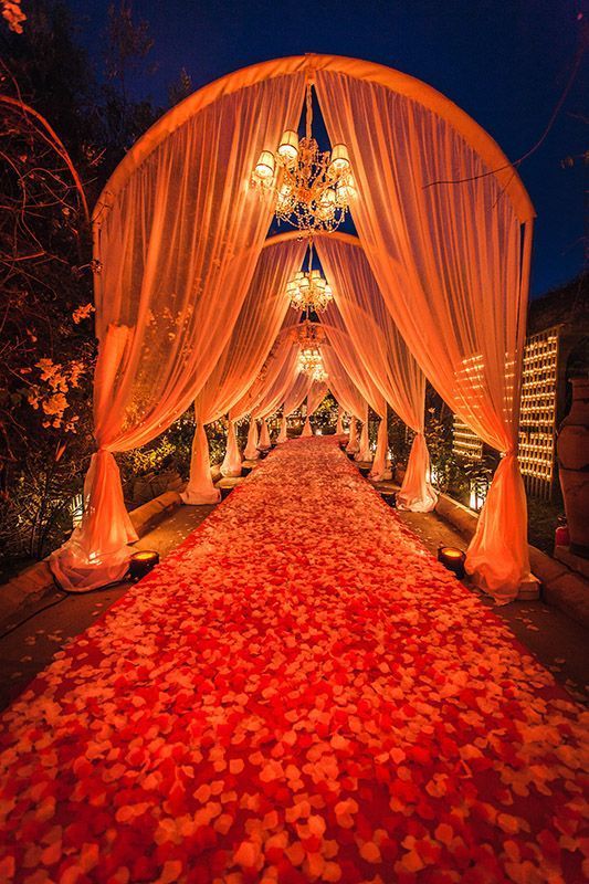 wedding entry walkway ideas