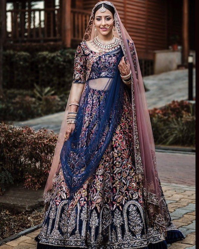 The Most Unique Coloured Lehengas We Spotted From 10 Bridal Labels ...