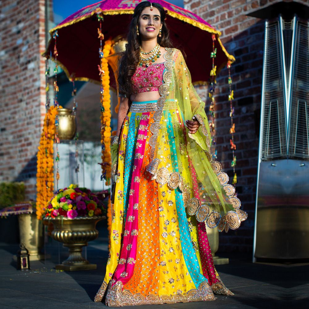 This Brides Nri In Laws Got A Beautiful Lehenga Customised For Her 