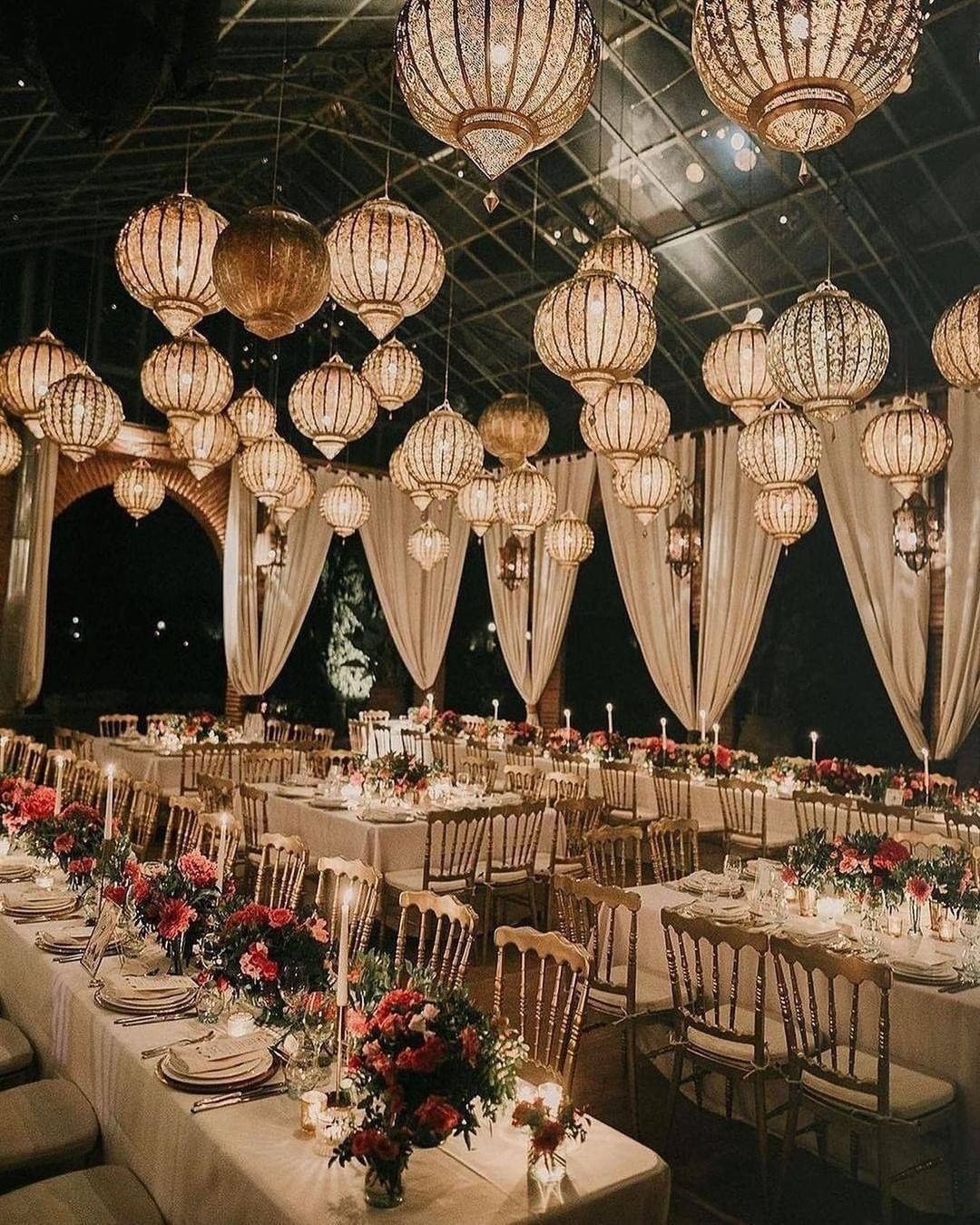 Stunning Ceiling Décor Ideas We Totally Loved! | WedMeGood