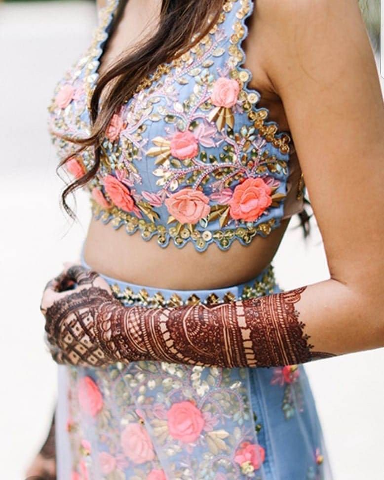 50+ Lehenga Blouse Designs To Browse & Take Inspiration From! | WedMeGood