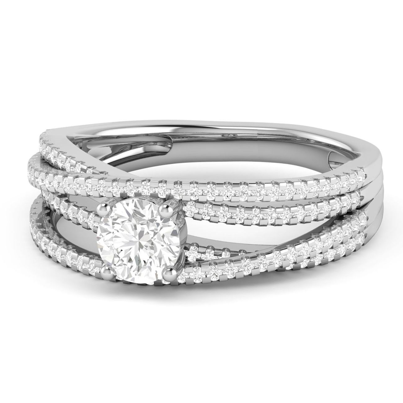 Beautiful Engagement Rings Under 50K | WedMeGood