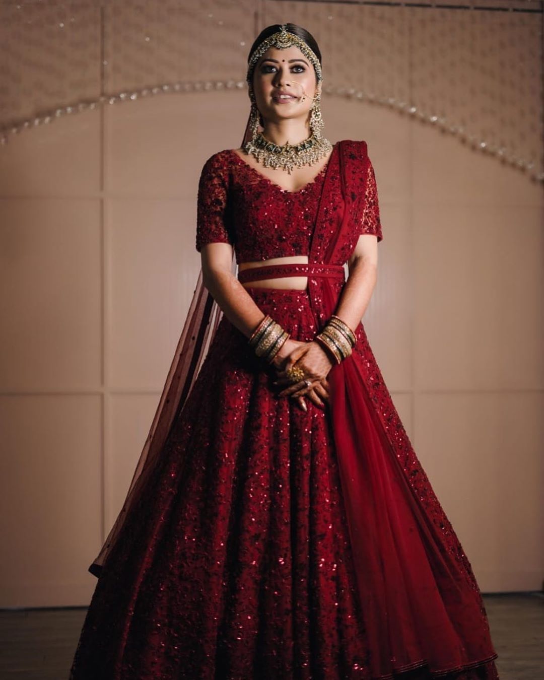 Real Brides Who Wore (& Rocked) Minimalist Lehengas On Their Big Day