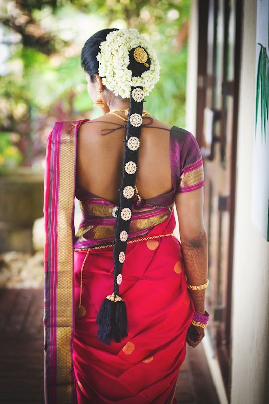 Mangalore Bridal Hair Jewelry / Mangalore Mallige Jade