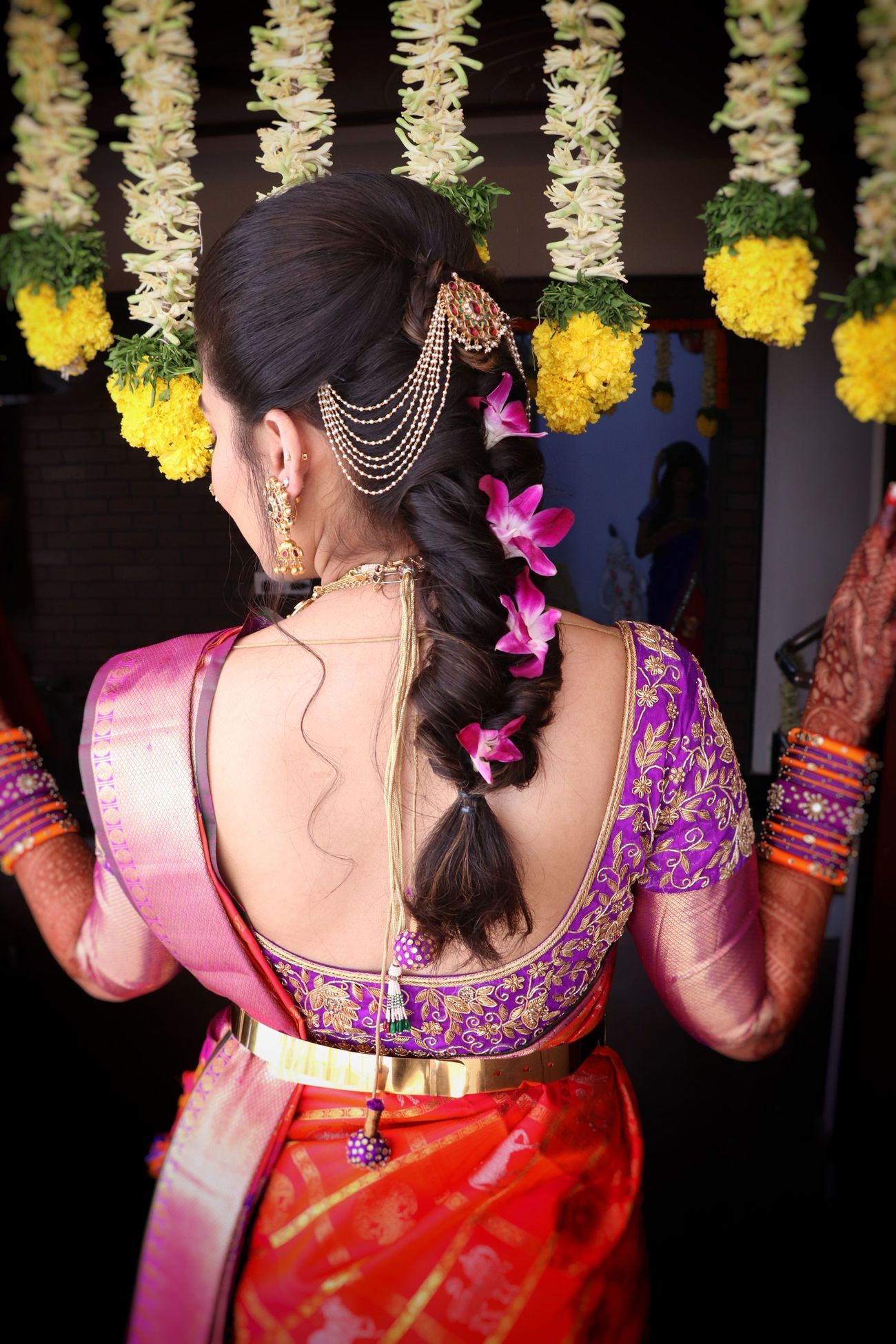 45 Best South Indian Bridal Hairstyles Wedmegood 5885