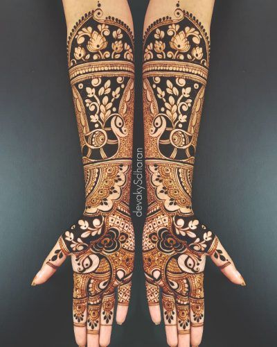Traditional mehndi designs