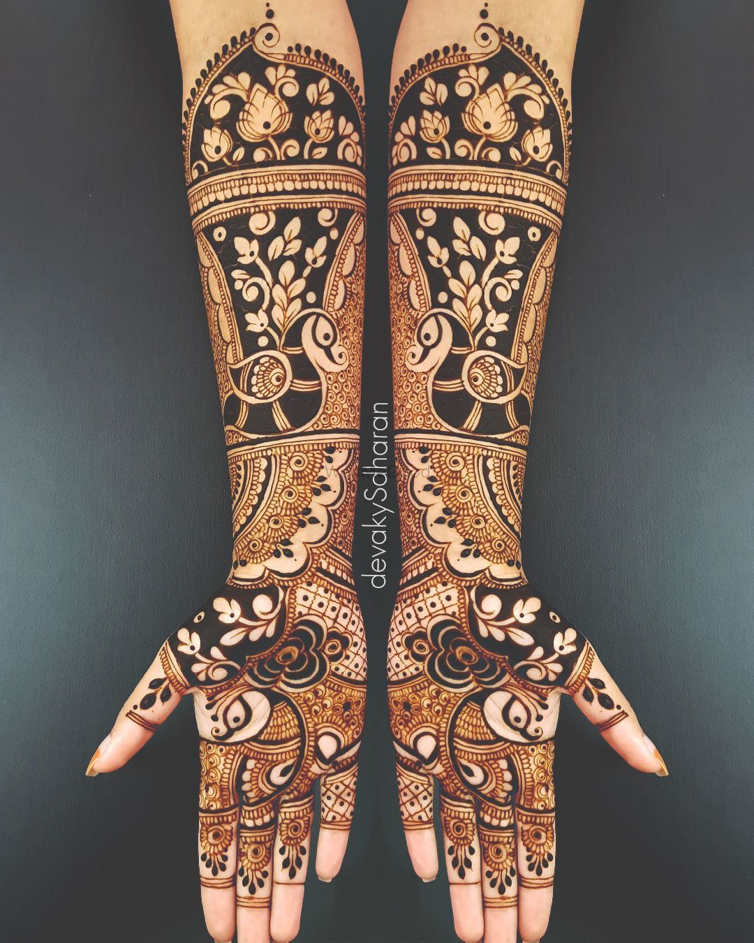 Traditional mehndi designs