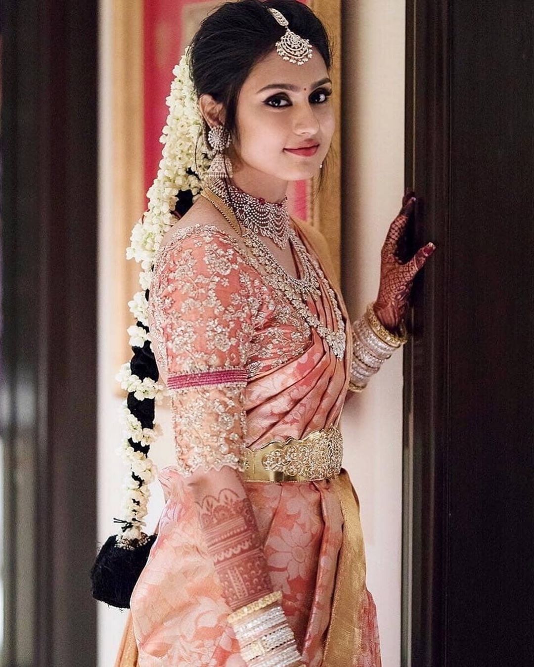 South Indian Brides Who Wore Kanjeevarams In Unique And Offbeat Colors