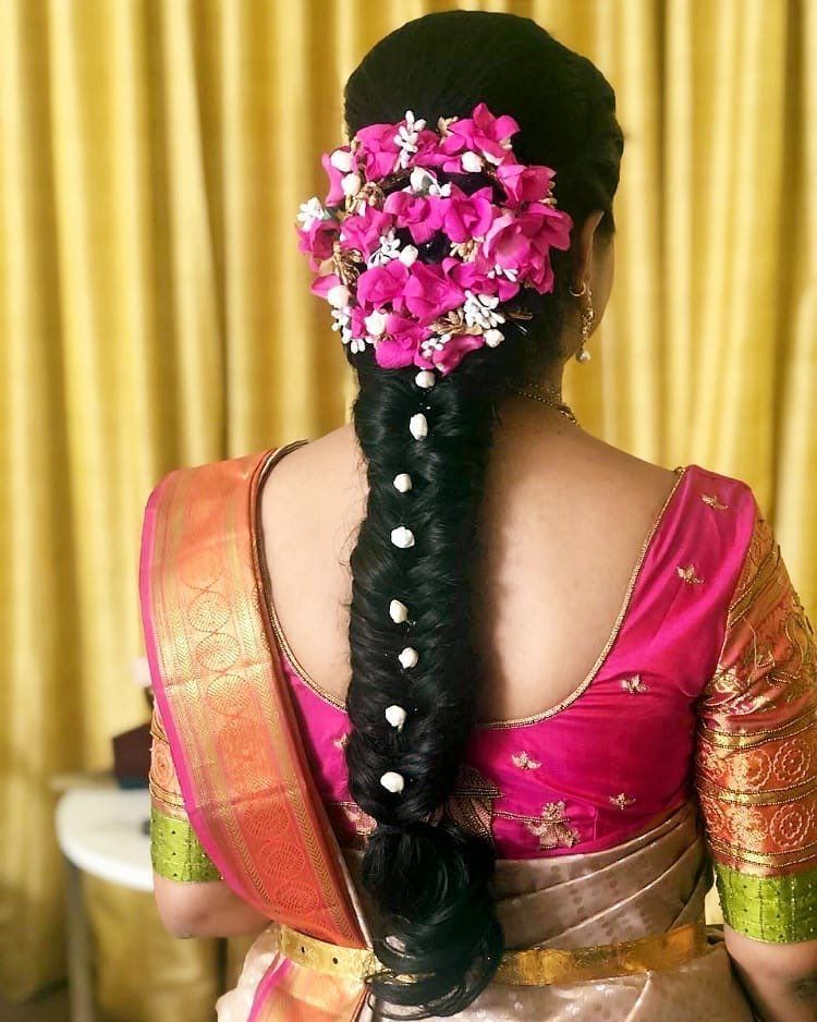 50 Best South Indian Bridal Hairstyles Wedmegood 4360