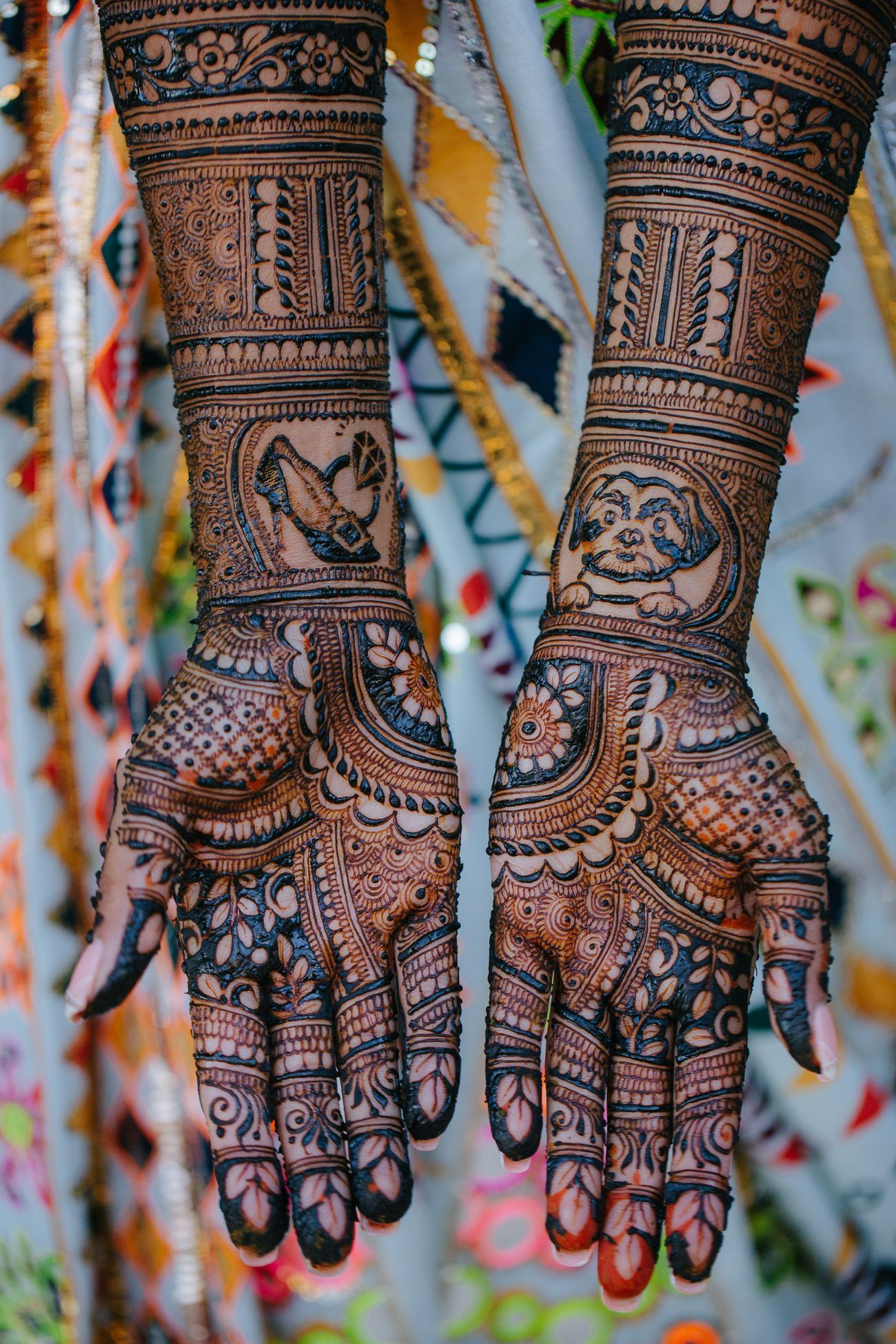sex and the city themed mehendi
