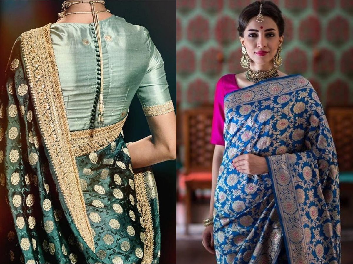 Banarasi Silk Sarees For Brides And Weddings Types Of Sarees And Looks