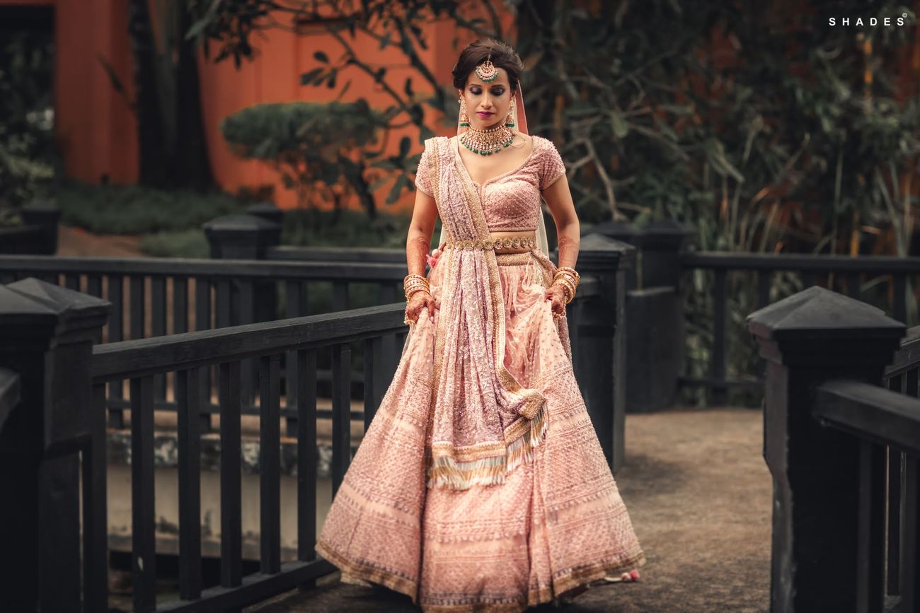 A Drop-Dead Gorgeous Goa Wedding With A Bride In A Uniquely Hued ...