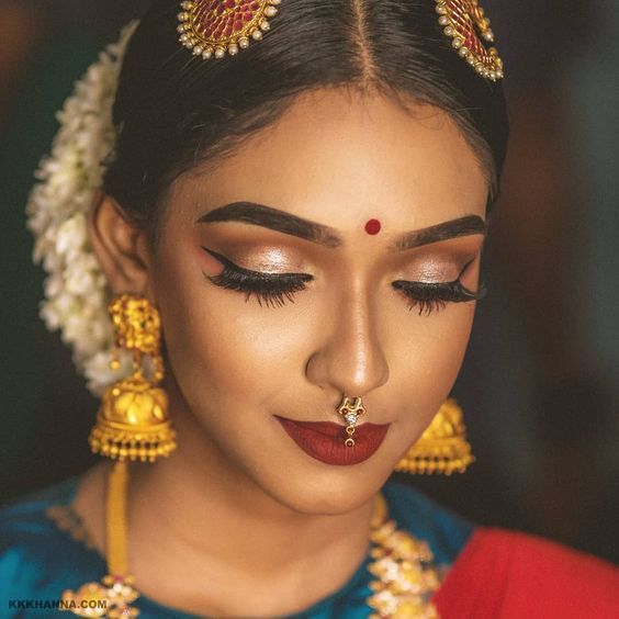 South Indian Bridal Makeup 20 Brides Who Totally Rocked This Look Wedmegood 6724