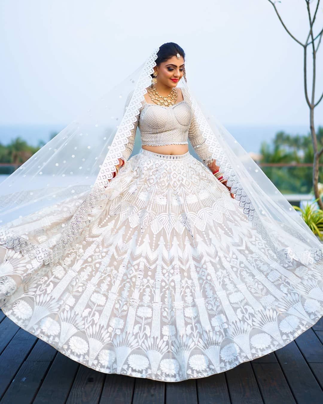 Falguni Shane Bridal Chikankari Lehenga