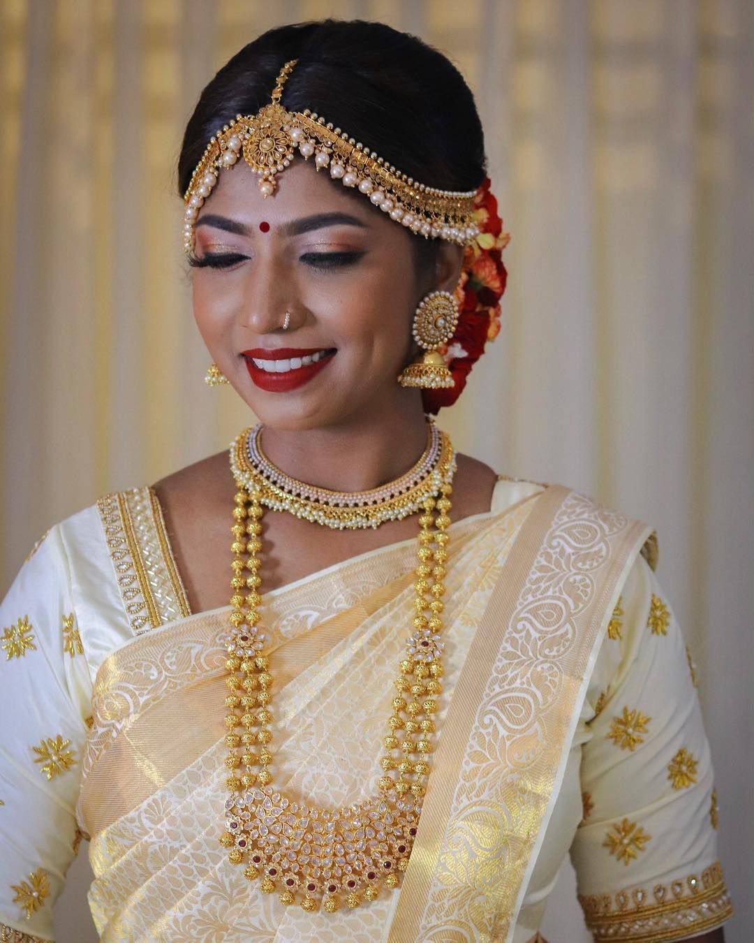 traditional south indian bridal makeup