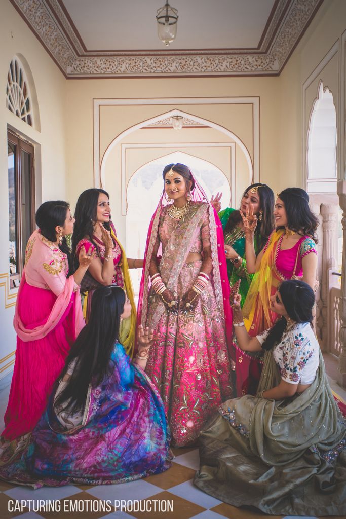 A Drop-Dead Gorgeous Jaipur Wedding With Customised Outfits And Quirky ...