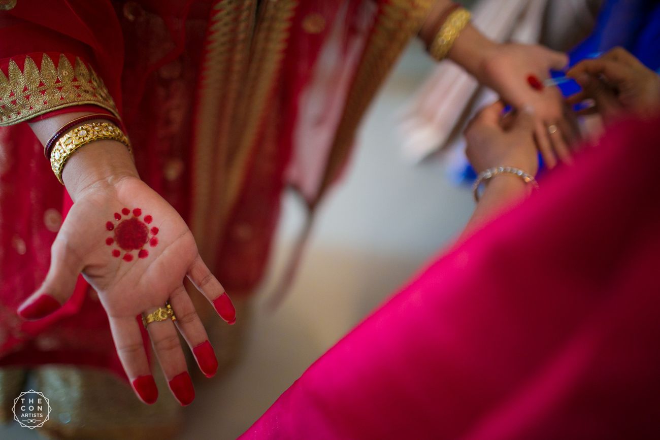 Bengali bride, Alta, Mehendi