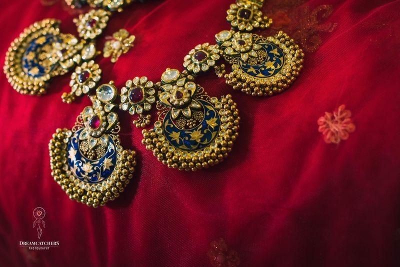 Artifical bridal jewellery
