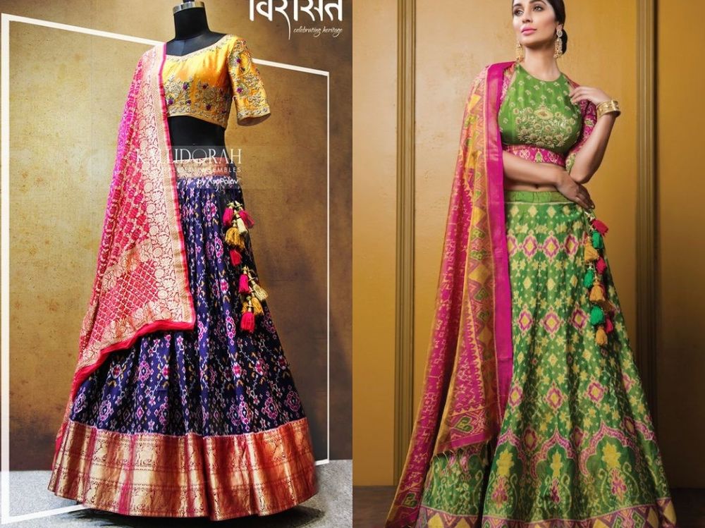 Designer Patola lehenga