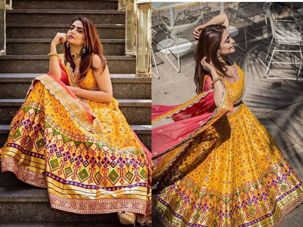 Designer Patola lehenga