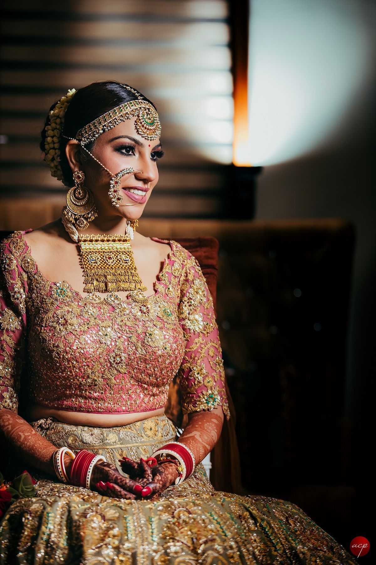 A Royal Chandigarh Wedding With The Bride In Glamorous Outfits ...
